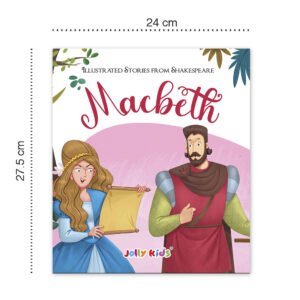 Jolly Kids Illustrated Stories From Shakespeare Books-B Set of 4| Hamlet, Macbeth, Much Ado About Nothing, Othello