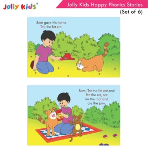 Jolly Kids Happy Phonics Stories Books Set of 6