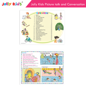 Jolly Kids Picture Talk and Conversation Book for Kids