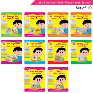 Jolly Kids Story Time Phonics Book Series 1 (Set of 10)
