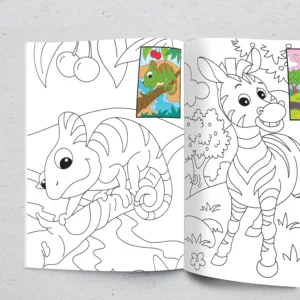 Jolly Kids Copy Colour Books Set B| Kids Colouring Theme Books Set of 4: Animals, Dinosaurs, Ocean & Pirates| Ages 3-10 years