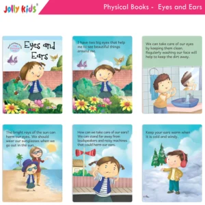 Jolly Kids Good and Happy Living The Physical Way Short Stories Books (Set of 8)| Kids learning Physical Activity Book