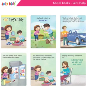 Jolly Kids Good and Happy Living The Social Way Series Books (Set of 8)