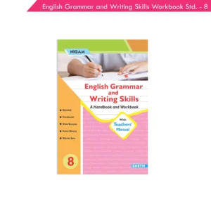 Nigam English Grammar and Writing Skills A Handbook & Workbook for Class 8 – Comprehensive Language Learning Guide