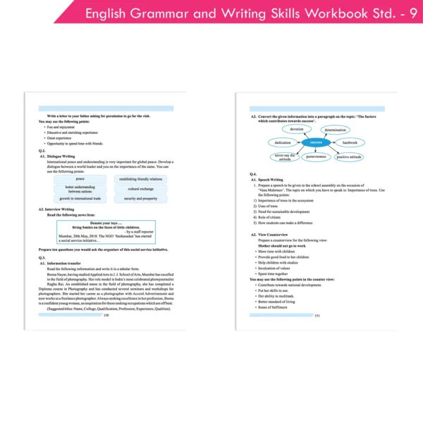 Nigam English Grammar and Writing Skills A Handbook & Workbook for Class 9 – Comprehensive Language Learning Guide - Image 8