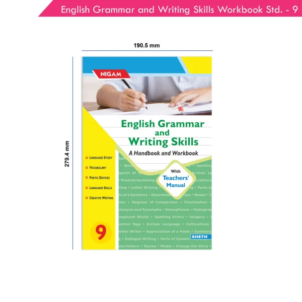 Nigam English Grammar and Writing Skills A Handbook & Workbook for Class 9 – Comprehensive Language Learning Guide - Image 9