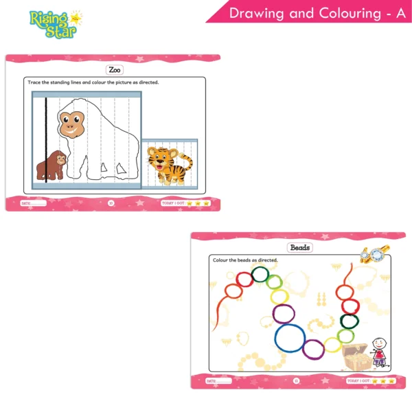 Rising Star Drawing and Colouring Combo Set for Nursery (Set of 2) - Image 8