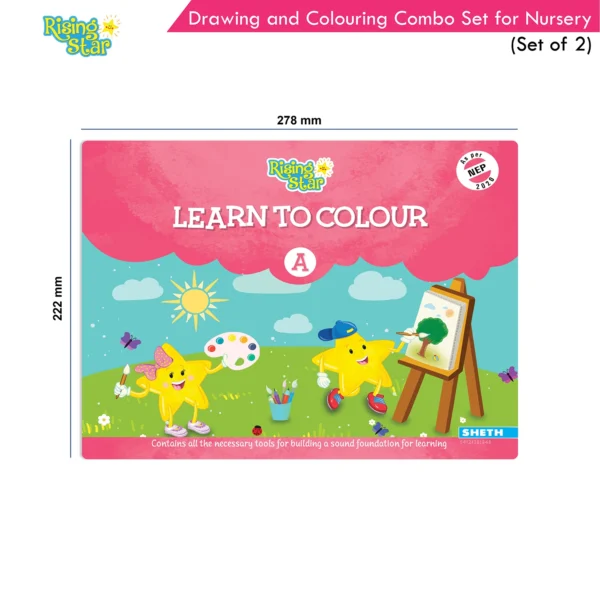 Rising Star Drawing and Colouring Combo Set for Nursery (Set of 2) - Image 9