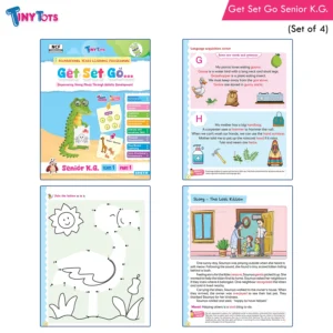 Tiny Tots Get Set Go Preschool Learning Term wise Senior KG Books Set Of 4 (2)