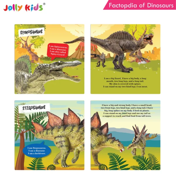 Jolly Kids Factopedia of Ocean and Dinosaur Books Set of 2 - Image 5