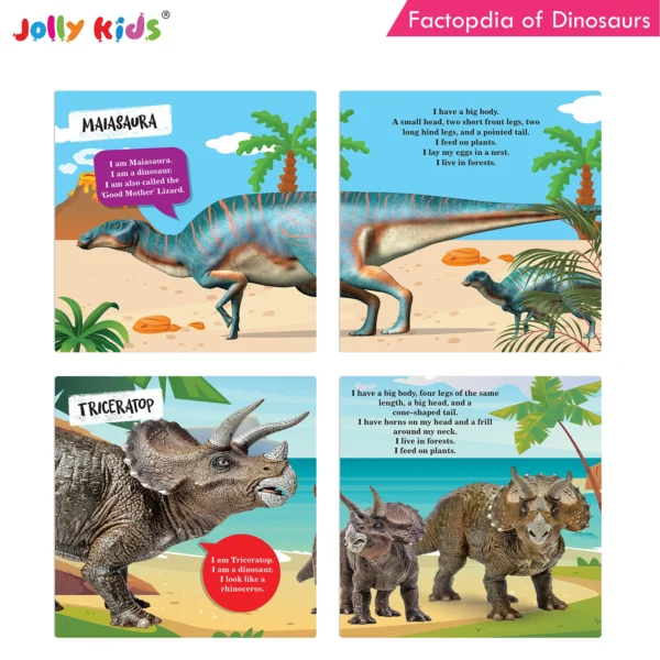 Jolly Kids Factopedia of Ocean and Dinosaur Books Set of 2 - Image 6