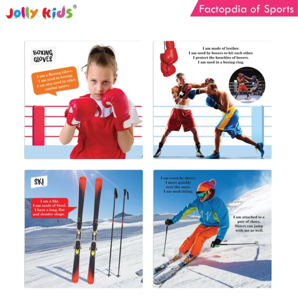 Jolly Kids Factopedia of Vehicles and Sports Books Set of 2 - Image 5