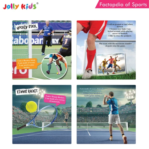 Jolly Kids Factopedia of Vehicles and Sports Books Set of 2 - Image 6