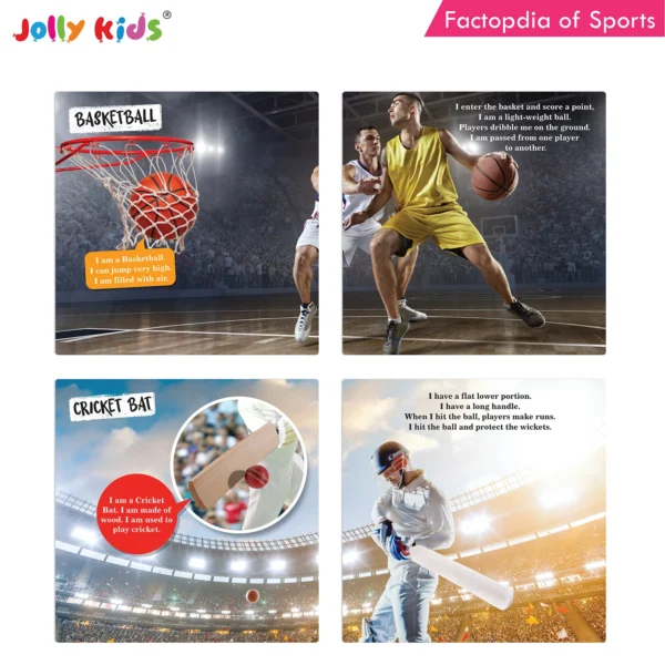 Jolly Kids Factopedia of Vehicles and Sports Books Set of 2 - Image 7