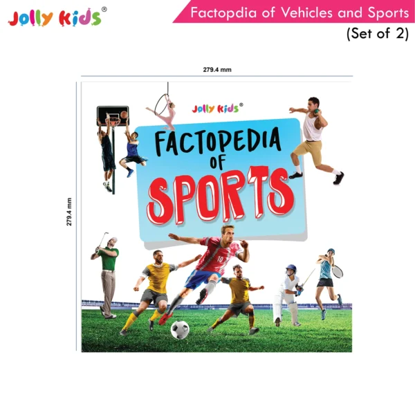 Jolly Kids Factopedia of Vehicles and Sports Books Set of 2 - Image 9