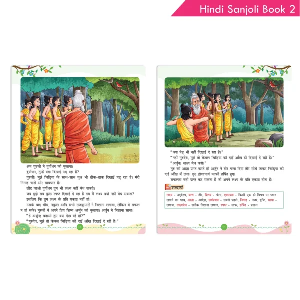 Hindi Sanjoli Book 2 NEP 2020 Recommended Comprehensive Language Book For Primary Students Aged 7 – 9 Years - Image 8